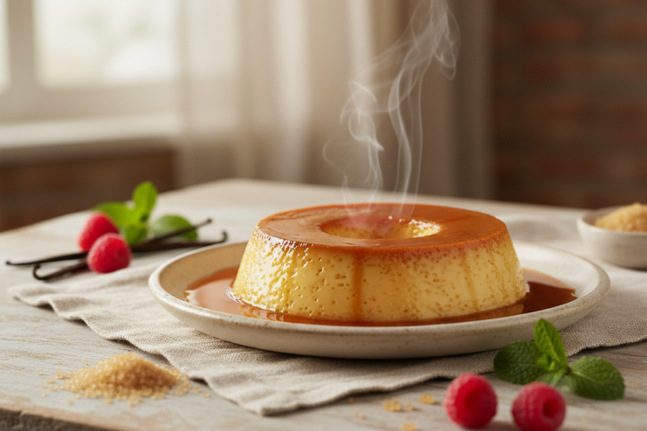 Andreinha’s Surprise Flan: Easy Recipe for a Creamy Dessert