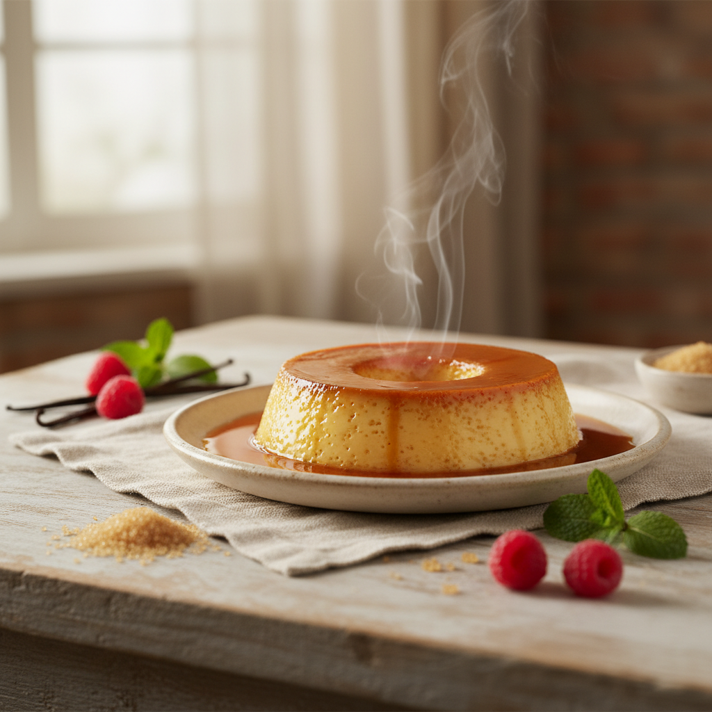 Andreinha’s Surprise Flan: Easy Recipe for a Creamy Dessert