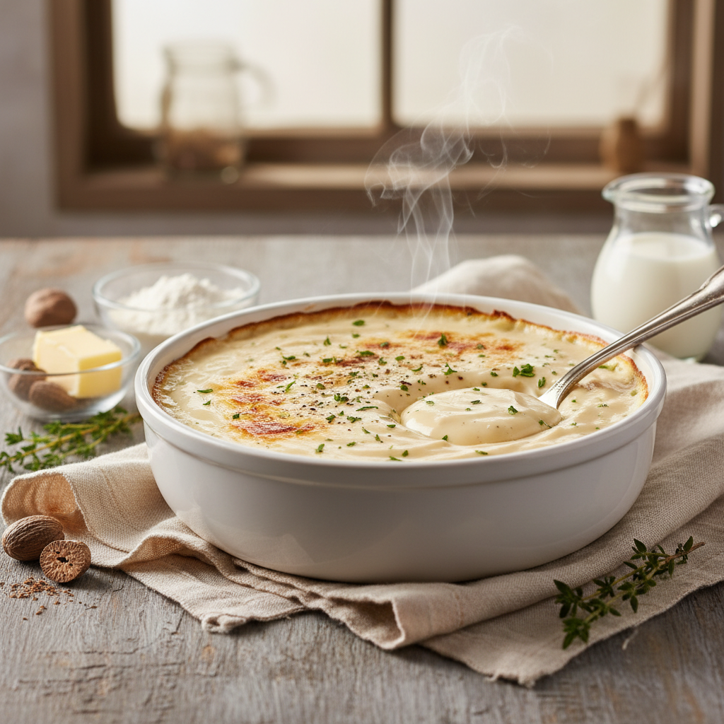 Creamy Homemade Béchamel Sauce Recipe | Easy & Quick