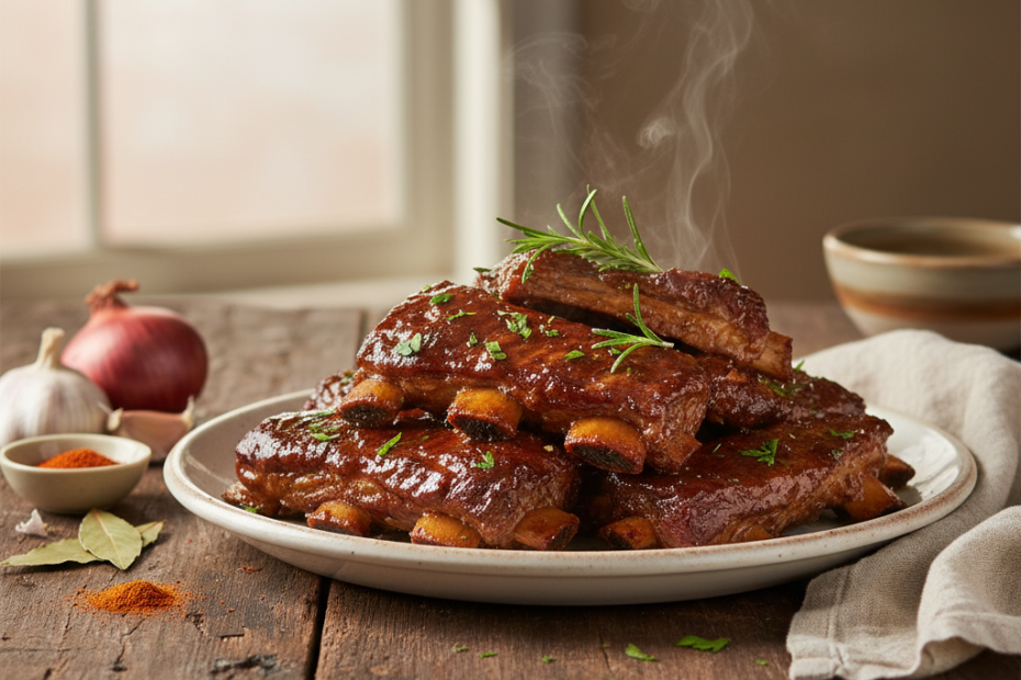 Tender Beef Ribs in Pressure Cooker: Easy & Delicious Recipe