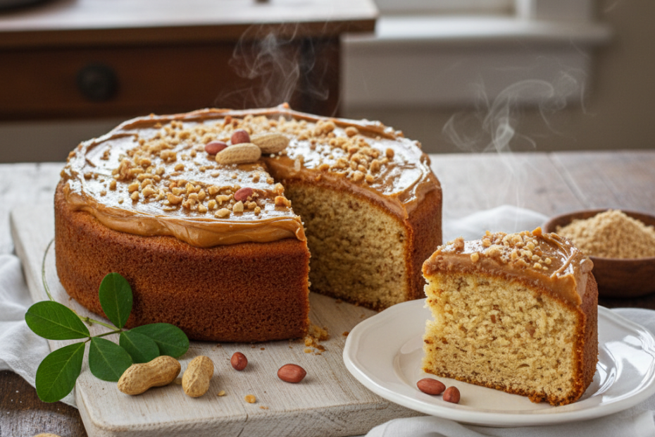 Delicious Peanut Cake Recipe (Bolo de Amendoim) – Easy & Flavorful