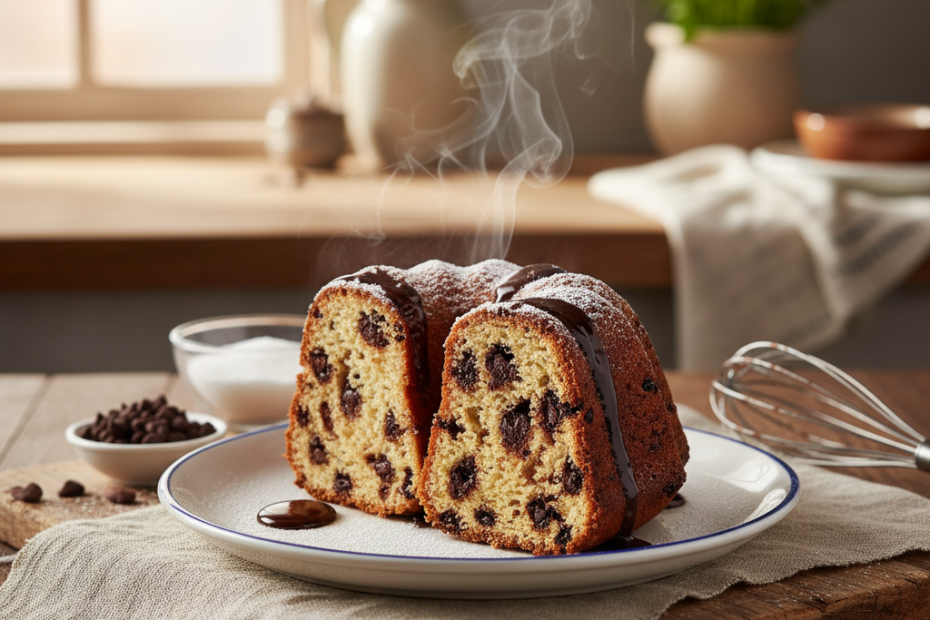 Easy Chocolate Chip ‘Ant Hill’ Cake (Bolo Formigueiro) Recipe