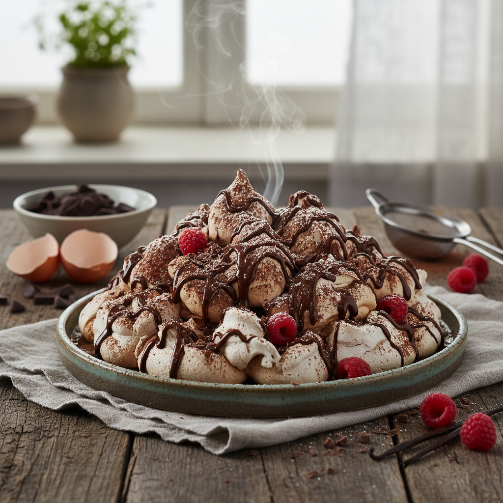Chocolate Meringue Recipe: Easy & Delicious “Suspiro Chocolate”