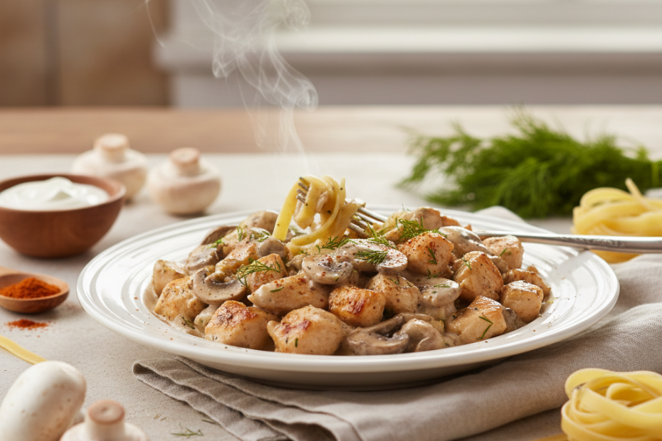Dani’s Chicken Stroganoff Recipe: Easy & Creamy Family Favorite