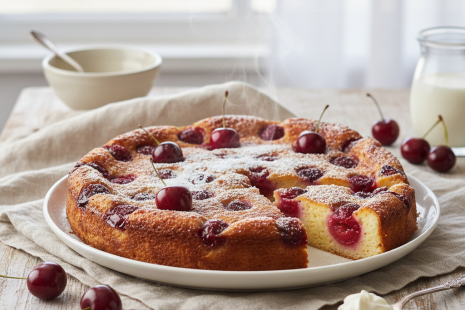 Easy Cherry Flan Recipe: A Delicious & Creamy Dessert