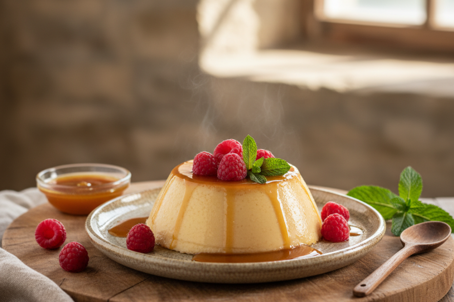 Easy No-Bake Cold Pudding Recipe (Pudim Gelado)
