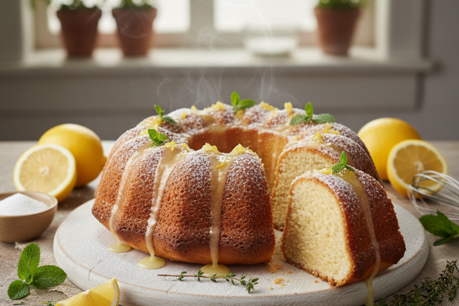 Easy & Fluffy Lemon Cake Recipe | Perfect Citrus Dessert