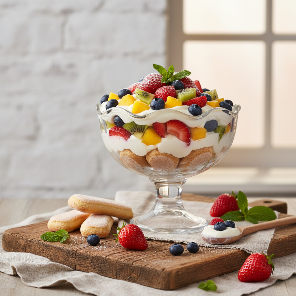 Easy Fruit Pavê Recipe: A Refreshing & Irresistible Dessert