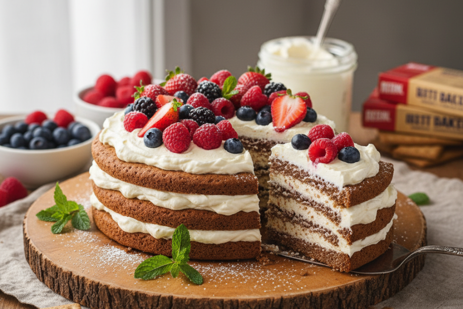 Easy No-Bake Icebox Cake Recipe: Refreshing & Delicious Dessert