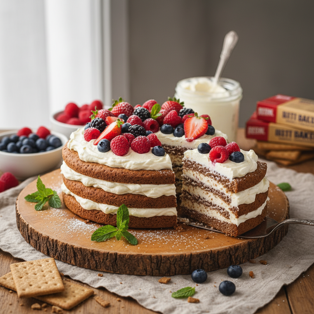 Easy No-Bake Icebox Cake Recipe: Refreshing & Delicious Dessert