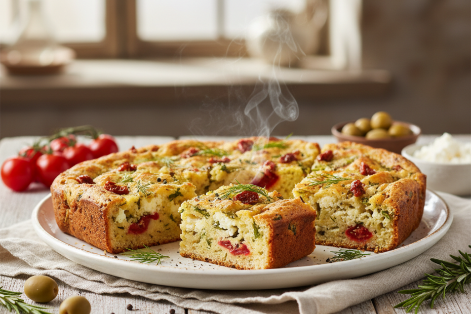 Easy Savory Cake Recipe – Perfect for Snacks & Parties
