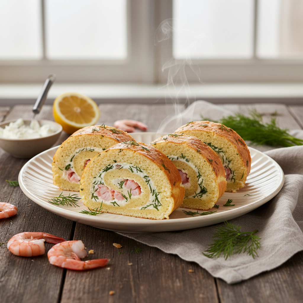 Easy Shrimp Swiss Roll Recipe: A Delicious & Practical Delight