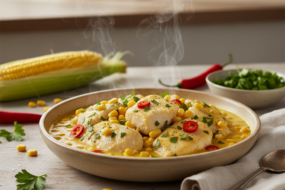 Creamy Corn Fish: Easy & Delicious Family Dinner Recipe