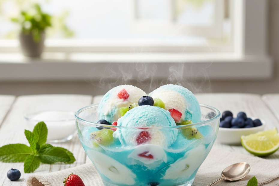 Easy & Refreshing Gelatin Ice Cream Recipe | Perfect Summer Dessert