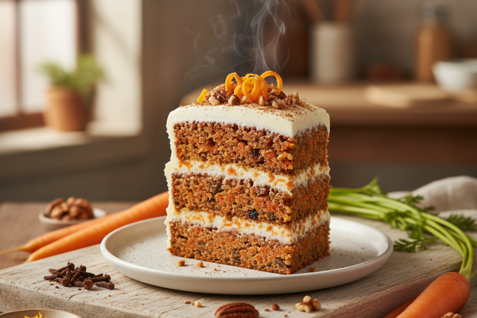 Gourmet Carrot Cake Recipe: Easy & Delicious