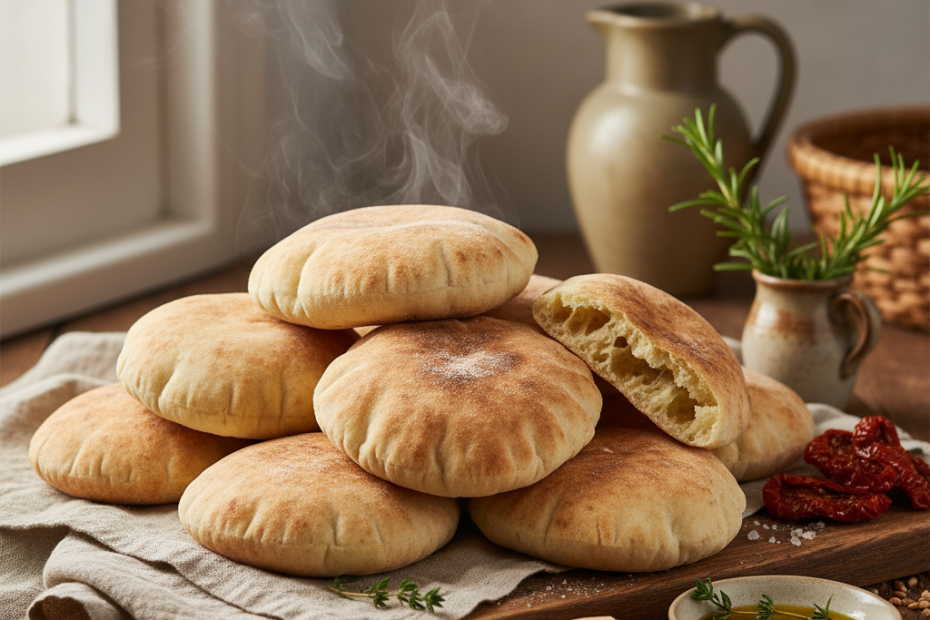 Homemade Pita Bread Recipe: Easy, Delicious, and Fluffy