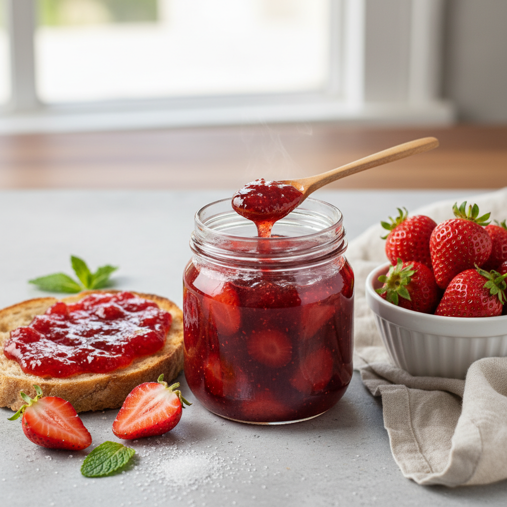 Homemade Strawberry Jam Recipe: Easy & Delicious