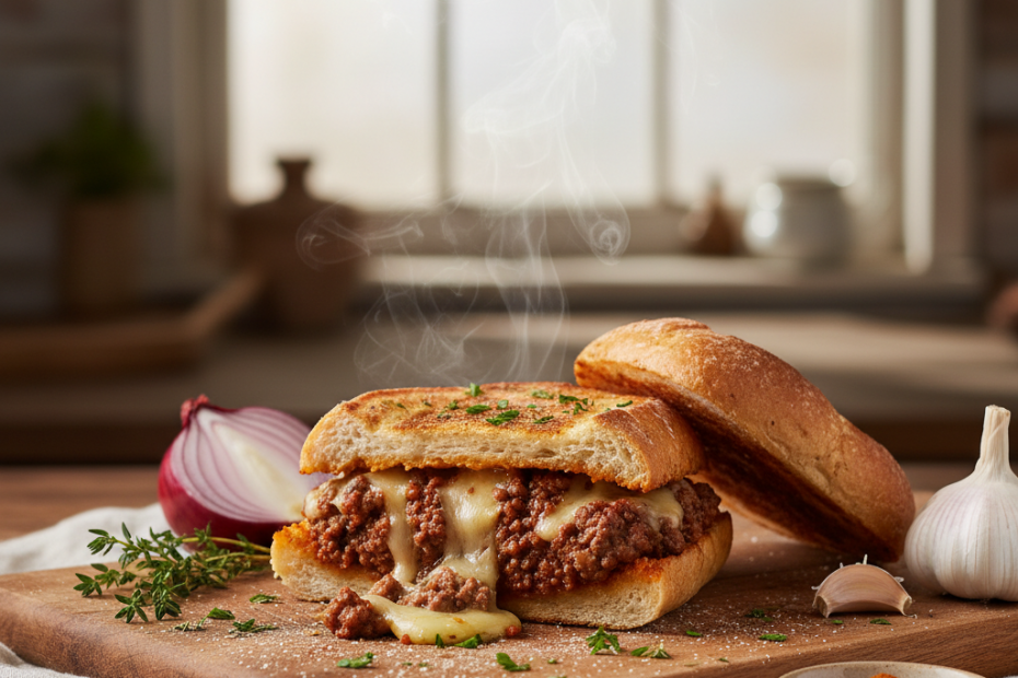 Hot Hole Ground Beef Sandwich: Easy & Delicious Recipe