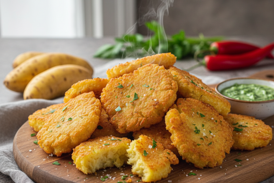 Easy Mandioquinha Fritters Recipe: Crispy Outside, Soft Inside