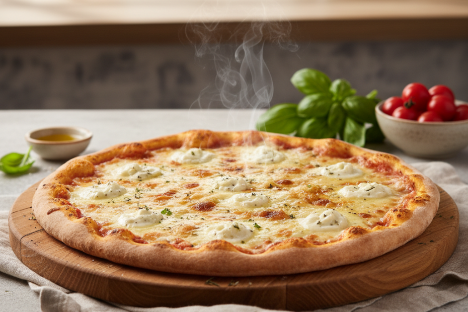 Easy Mozzarella & Catupiry Pizza Recipe – Lane’s Delicious Pizza