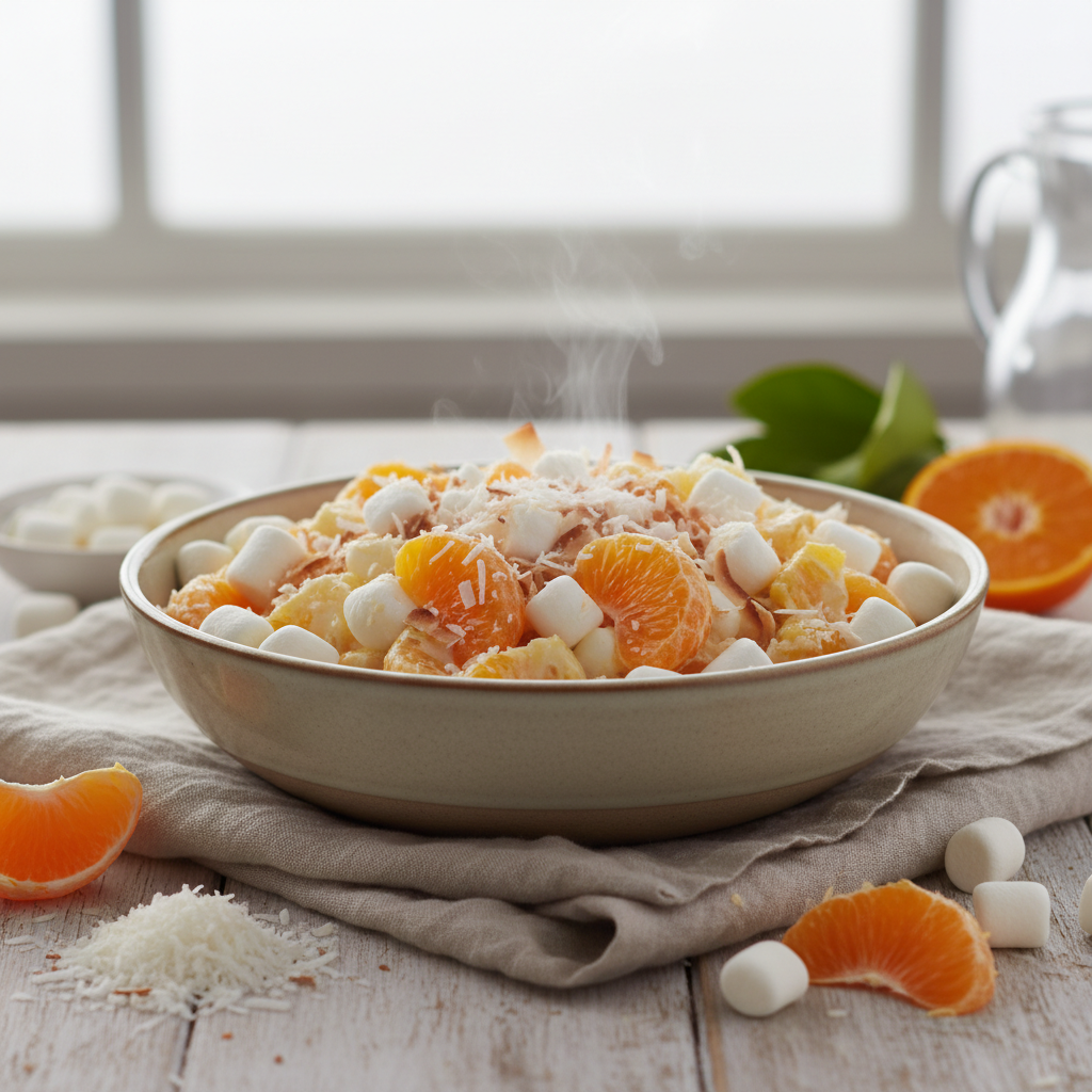 Orange Ambrosia Recipe: Easy & Delicious Citrus Dessert