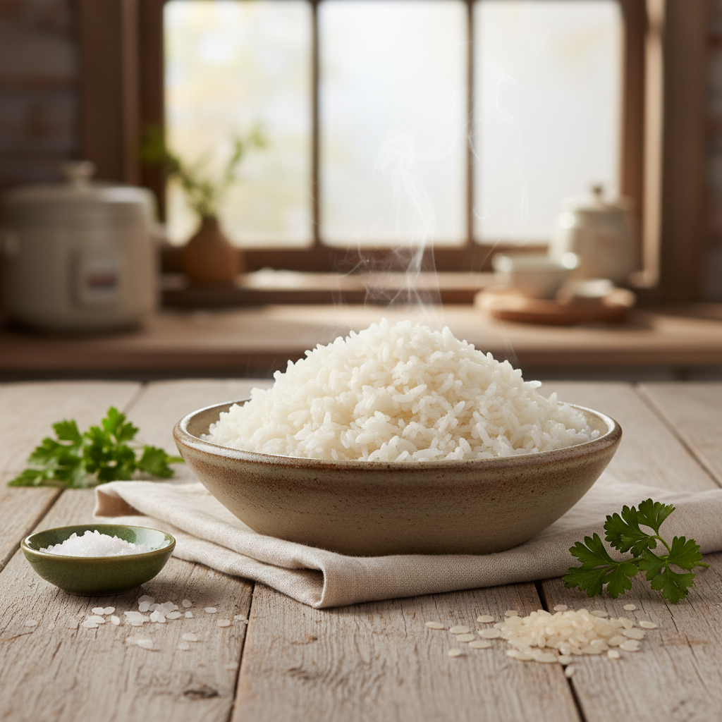 Perfect Fluffy White Rice Recipe | Simple & Delicious