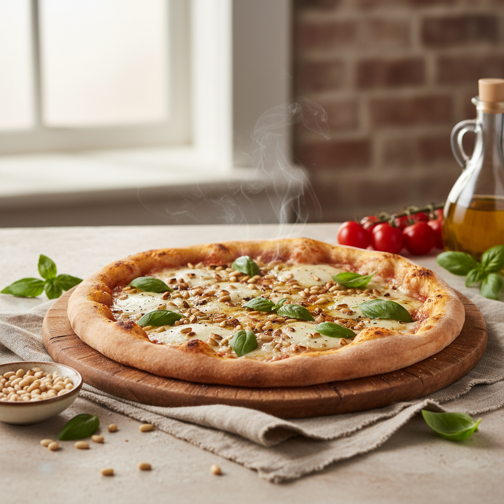 Delicious Pine Nut Pizza Recipe | Easy & Unique Flavor