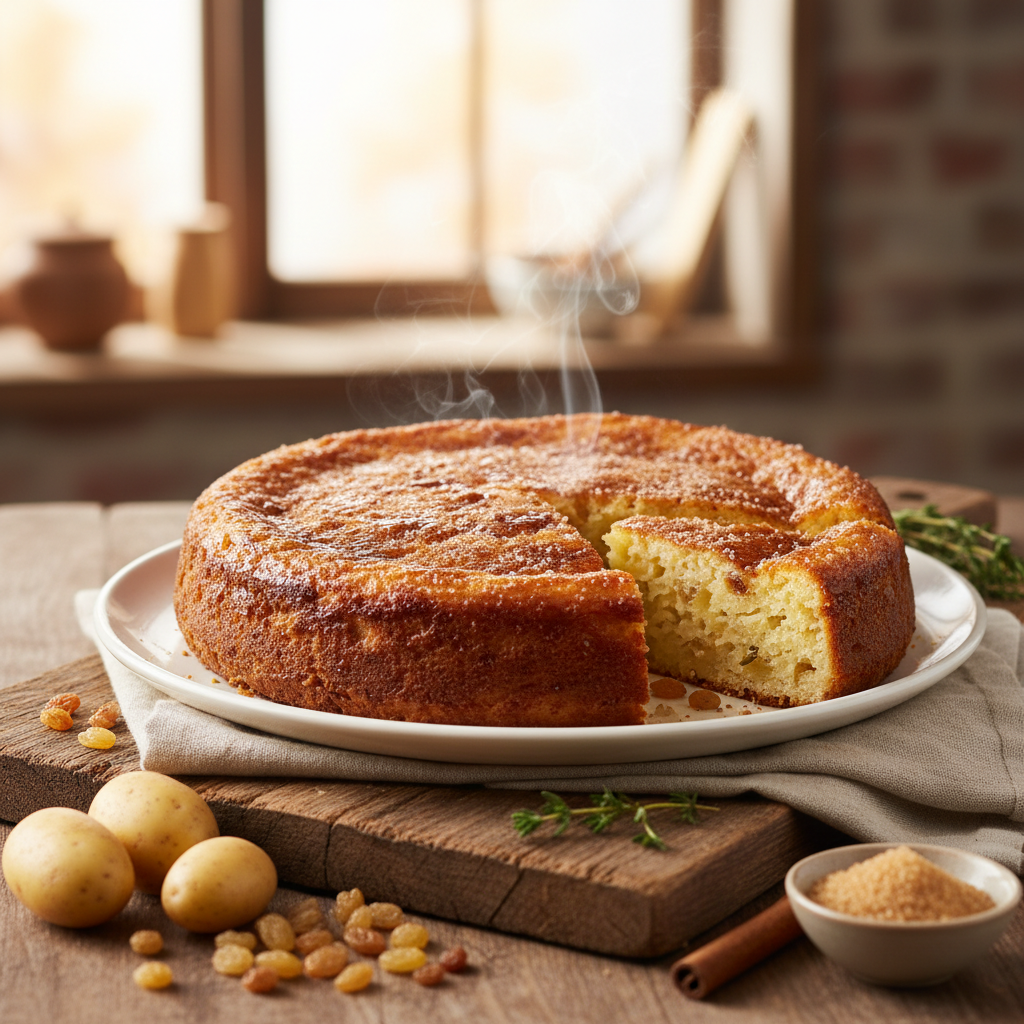 Delicious Potato Cake Recipe: Easy & Surprising Sweet Treat