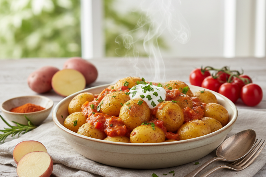 Delicious Potatoes in Sauce: Easy Recipe & Flavorful Side Dish