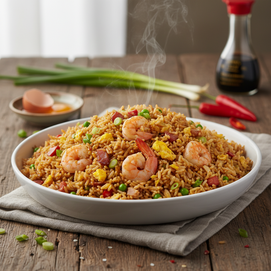 Quick & Easy Chinese Fried Rice Recipe | Authentic Flavor