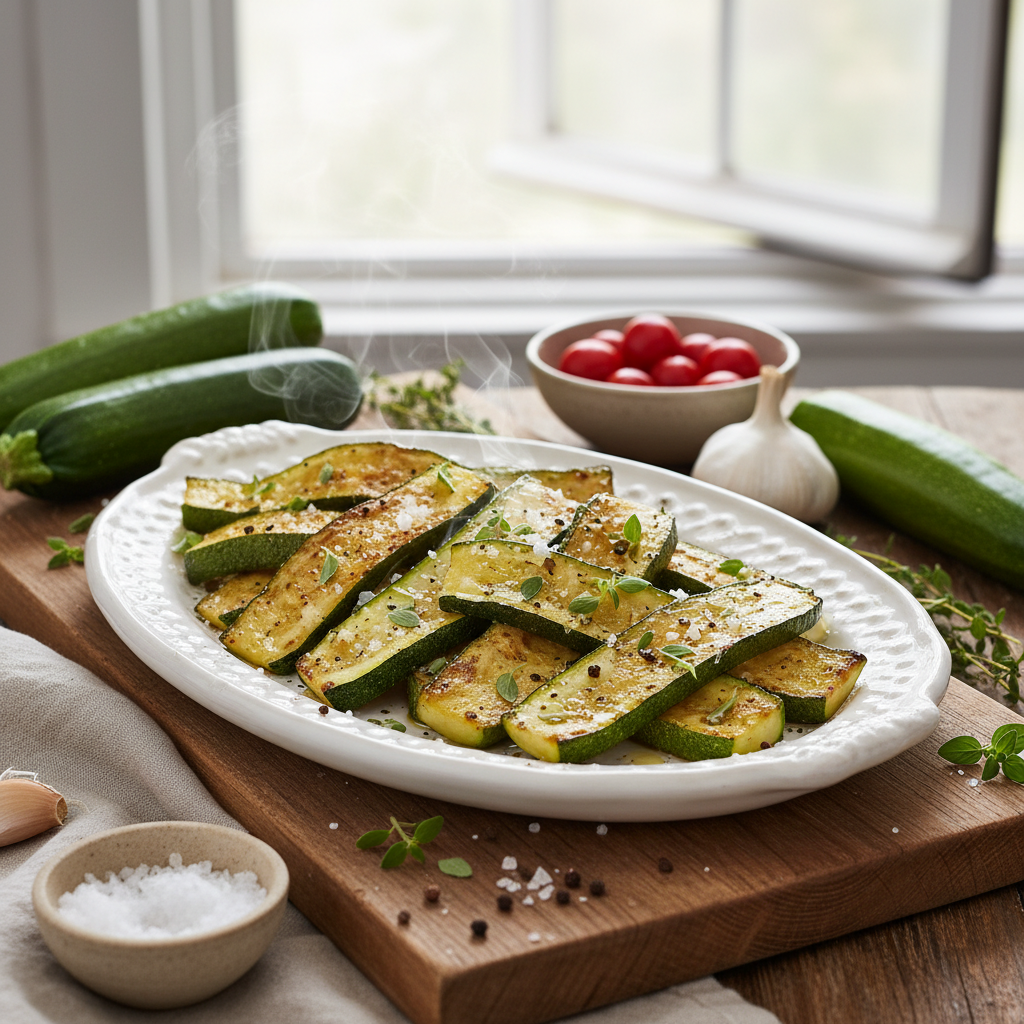 Perfect Roasted Zucchini: Crispy Outside, Tender Inside