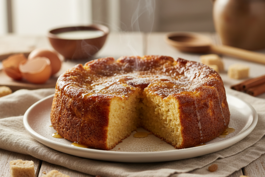 Easy Stale Bread Pudding (Bombocado de Pão Duro) Recipe