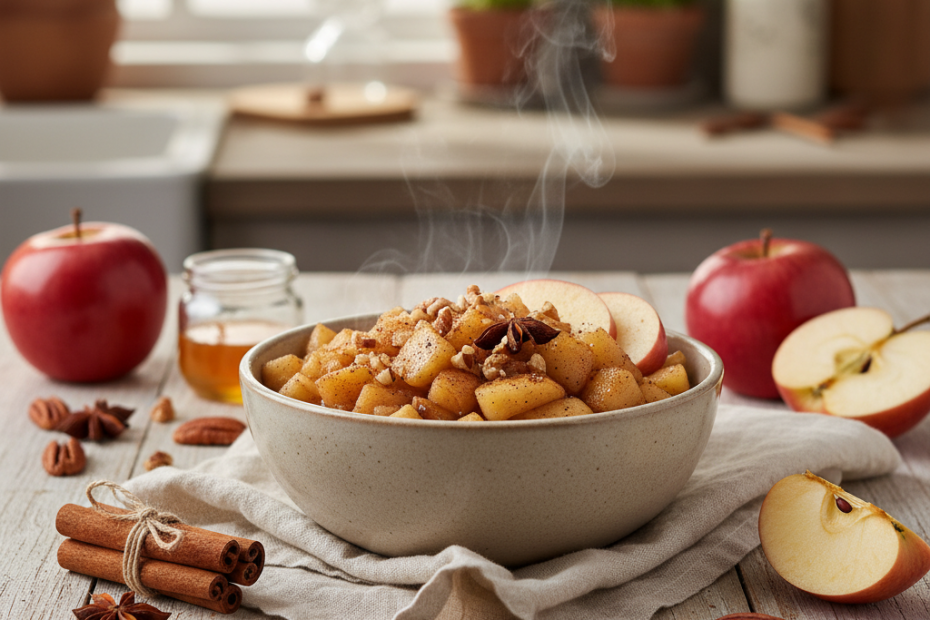 Easy Sugar-Free Apple Compote Recipe: Healthy & Delicious