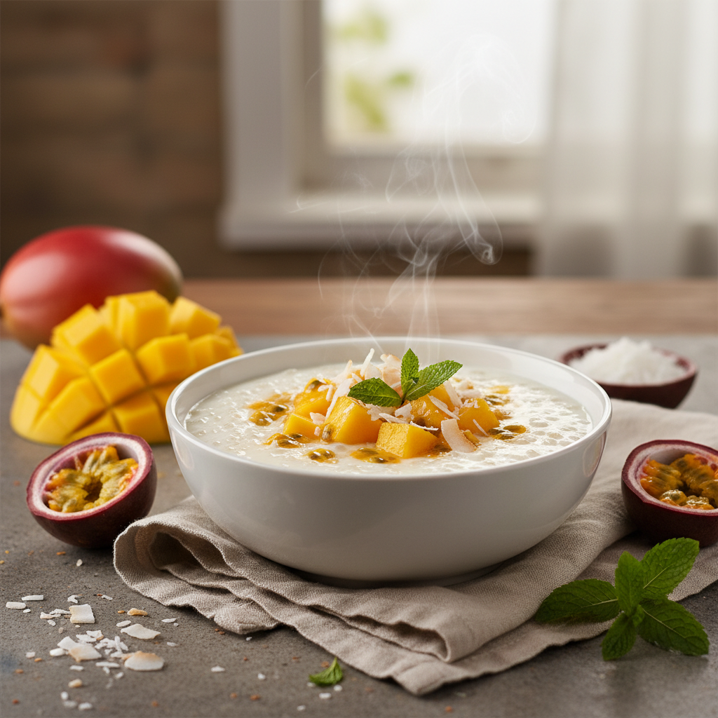Creamy Tapioca Pudding: Easy Tropical Dessert Recipe